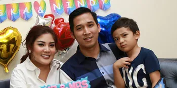 Anniversary Pernikahan, Nindy Dapat Kejutan Dari Suami dan Anak