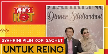 Anti Repot, Syahrini Pilih Buatkan Reino Barack Kopi Sachet