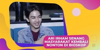 Ari Irham Terharu Lihat Kursi Bioskop Terisi Lagi