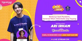 Ari Irham Tetap Berkarya di Saat Pandemi, Film Terbarunya 'Generasi 90an: Melankolia' Siap Tayang