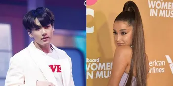 Ariana Grande Jadikan Selfienya Dengan Jungkook BTS Sebagai Lockscreen HP