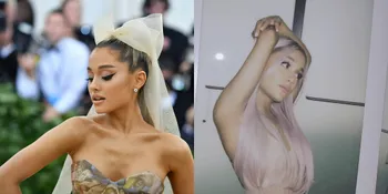 Ariana Grande Tampil Makin Imut Dengan Rambut Warna Lavender