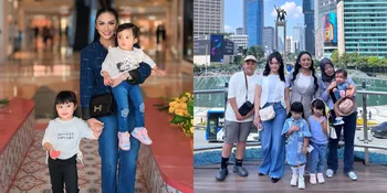 Atta Aurel Liburan ke Luar Negeri, 7 Potret Ameena dan Azura Dimomong Kris Dayanti - Diajak Keliling Jakarta