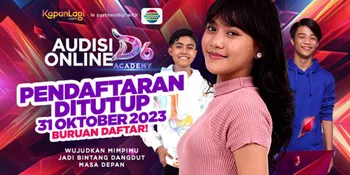 Audisi D'Academy 6 Ditutup 31 Oktober, Buruan Daftar&#160;Sekarang!