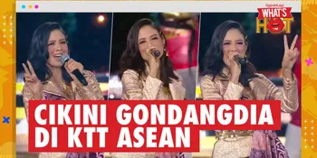 Aurelie Moeremans Bawakan 'Cikini Gondangdia' Di Gala Dinner KTT Asean Bikin Xanana Gusmao Berjoget