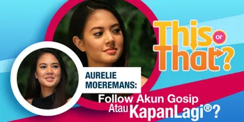 Aurelie Moeremans Follow Akun Gosip? Simak Jawabannya di Sini