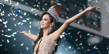 Aurra Kharishma Dinobatkan Sebagai Juara Miss Grand Indonesia 2020, Dihadiahi Mahkota Bertabur Emas Berlian