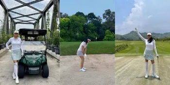 Awet  Muda di Usia 53 Tahun, Begini Potret Donna Harun yang Rajin Olahraga Golf - Tetap Terlihat Sehat