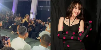 Ayu Ting Ting Tampil Menawan Saat Catwalk di Fashion Show Harry Halim