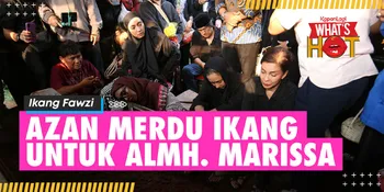 Azan Merdu Terakhir Ikang Fawzi Untuk Almarhumah Marissa Haque