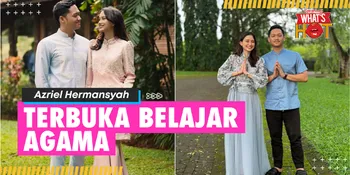 Azriel Hermansyah Sebut Sarah Menzel Terbuka Belajar Agama Lain: Ya Doain Aja