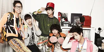 B1A4 Sumbang 2 Ton beras Pemberian Fans