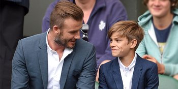 Bagai Pinang Dibelah Dua, Ini Bukti David &#38; Romeo Beckham Memang Mirip