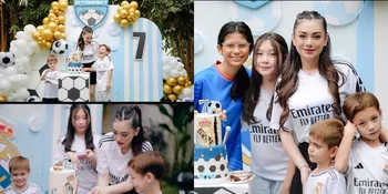 Bahagia Berlima, Ini Momen Ultah Cio Anak Celine Evangelista - Usia Genap 7 Tahun