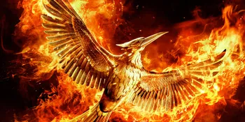 Baju Merah, Jennifer Lawrence Pimpin Pasukan di 'MOCKINGJAY 2'