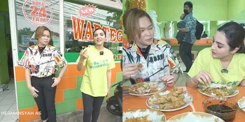 Bak Food Vlogger Review Makanan, Ini 7 Potret Ashanty Makan di Warteg dan Pilih Banyak Menu - Kalap