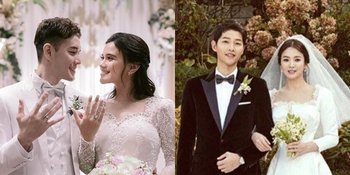 Bak Pasangan Korea, Potret Pernikahan Audi Marissa dan Anthony Xie Dibilang Mirip Song Hye Kyo - Song Joong Ki