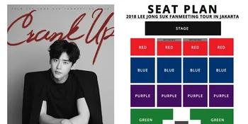 Bakal Gelar Fanmeeting di Jakarta, Lee Jong Suk Sapa Penggemar