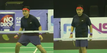 Bakal Ketemu di Babak Final Badminton Tunggal Putra TOSI 2, Valentino Jebret Sudah Punya Strategi Buat Kalahkan El Rumi