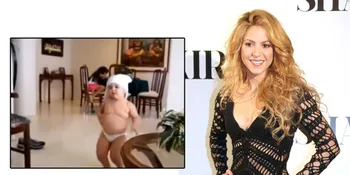 Balita Ini Asyik Joget dan Merasa Jadi Shakira