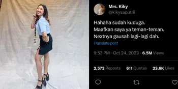 Banyak di Cut Saat Roasting Ganjar Pranowo, Kiky Saputri Ungkap Gak Mau Roasting-roasting Lagi!
