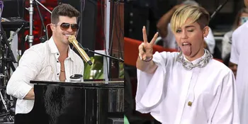 Bareng di MTV EMA 2013, Akankah Miley Cyrus & Robin Thicke 'Berulah' Lagi?