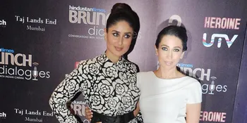 Bareng Sang Bibi, Kareena dan Karisma Kapoor Santap Siang Cantik