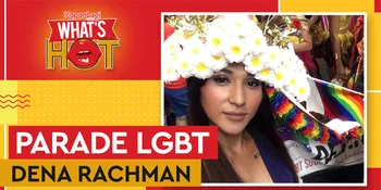 Bawa Bendera Merah Putih di Parade LGBT, Dena Rachman Dikecam