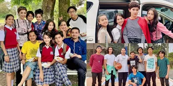Meski Beda Generasi, 8 Potret Ini Perlihatkan Akrabnya Seleb Senior dan Remaja di Sinetron 'DARI JENDELA SMP'