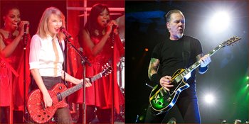 Beda Genre, Taylor Swift dan Metallica Akan Tampil Sepanggung?