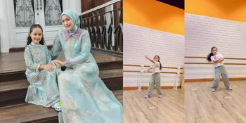 Aksi Anak Bungsu Pasha Ungu dan Adelia Wilhelmina Saat Latihan Dance, Langsung Hafal Gerakan