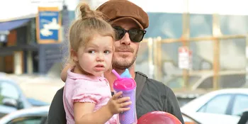 Begini Jadinya Jika Harper Seven Beckham 'Kebelet Pipis'