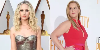 Begini Jadinya Saat Jennifer Lawrence Galau Mengajak Amy Schumer Makan Malam