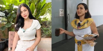 Begini Reaksi Jessica Iskandar Makan Makanan Warteg untuk Pertama Kalinya, Ambil Banyak Lauk - Habis 20 Ribu