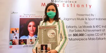 Belum Genap Setahun Dirilis, Album 'Masterpiece Maia Estianty' Laku 500 Ribu Keping
