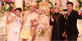 Ben Kasyafani & Ines Dapat Surprise di Atas Pelaminan, Bahagia!