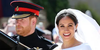 Berangkat Resepsi, Meghan Markle Pakai Cincin Putri Diana