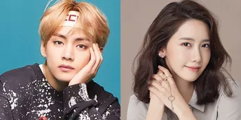 Berangkulan Dengan Yoona SNSD, V BTS Disebut Sukses Jadi Fanboy