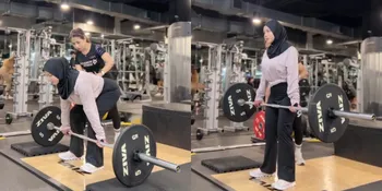 Berat Badan Menuju Ideal, Ini 7 Potret Aurel Hermansyah Saat Nge-gym