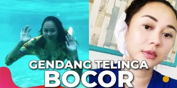 Berawal Dari Mandi, Gendang Telinga Aura Kasih Bocor
