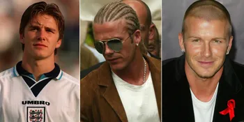 Berbagai Gaya Rambut 'Hot' David Beckham, Mana Yang Terkeren?