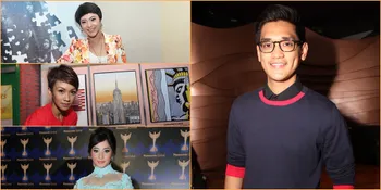 Berbagai Pose Unik Para Seleb Dengan Jari Ungu Mereka