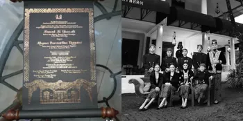 Beredar Undangan Nikah Al Ghazali dan Alyssa Daguise Kental Nuansa Jawa, Mulan Jameela Unggah Foto Keluarga Pakai Adat Jawa