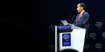 Berpidato di Hanoi, Jokowi Sebut Perekonomian Dunia Layaknya Avengers: Infinity War
