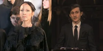 Berpidato Menyentuh di Pemakaman Ayah, Putra Celine Dion Dipuji