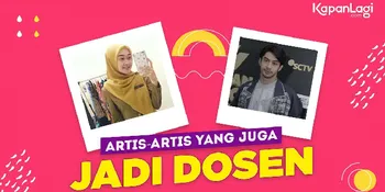 Berprestasi, Sederet Artis Ini Juga Jadi Dosen