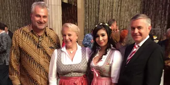 Bertemu Duta Besar Austria, Baby Margaretha Kenalkan Budaya Indonesia