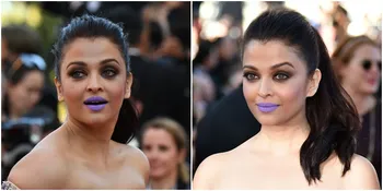 Bibir Ungu Aishwarya Masuk Daftar Penampilan Aneh di Cannes '16