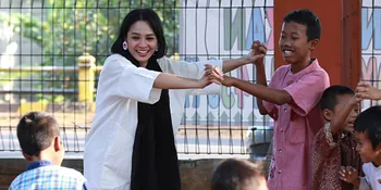 Bikin Baksos Outbound, Andien Jadikan Agenda Rutin