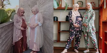 Bikin Gemas, Begini 9 Adu Gaya Citra Kirana dan Erica Putri Saat Hamil Tua - Tinggal Hitung Hari Jelang Lahiran
